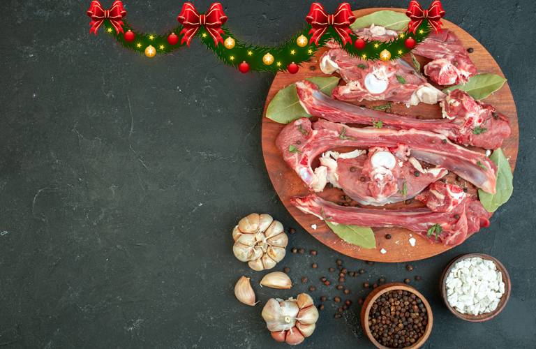 αμνοερίφια για τα χριστούγεννα